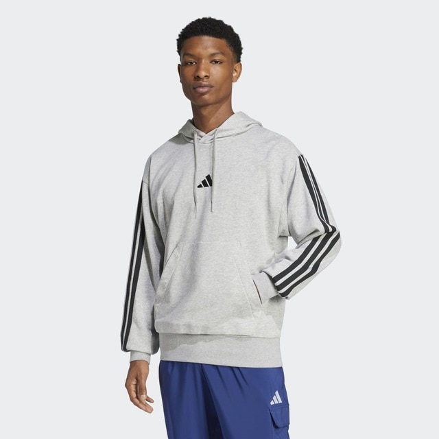 Imagem 0 de Sweatshirt de Homem com Capuz Essentials French Terry 3 Faixas