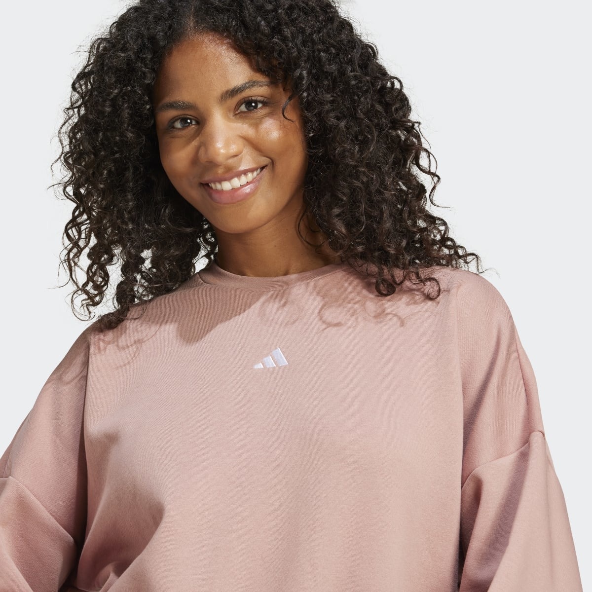 Sweatshirt de Mulher Essentials Small Logo Feelcozy Vermelho-3