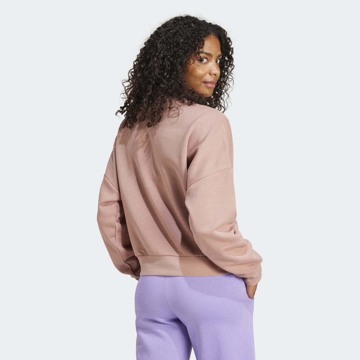 Sweatshirt de Mulher Essentials Small Logo Feelcozy Vermelho-2