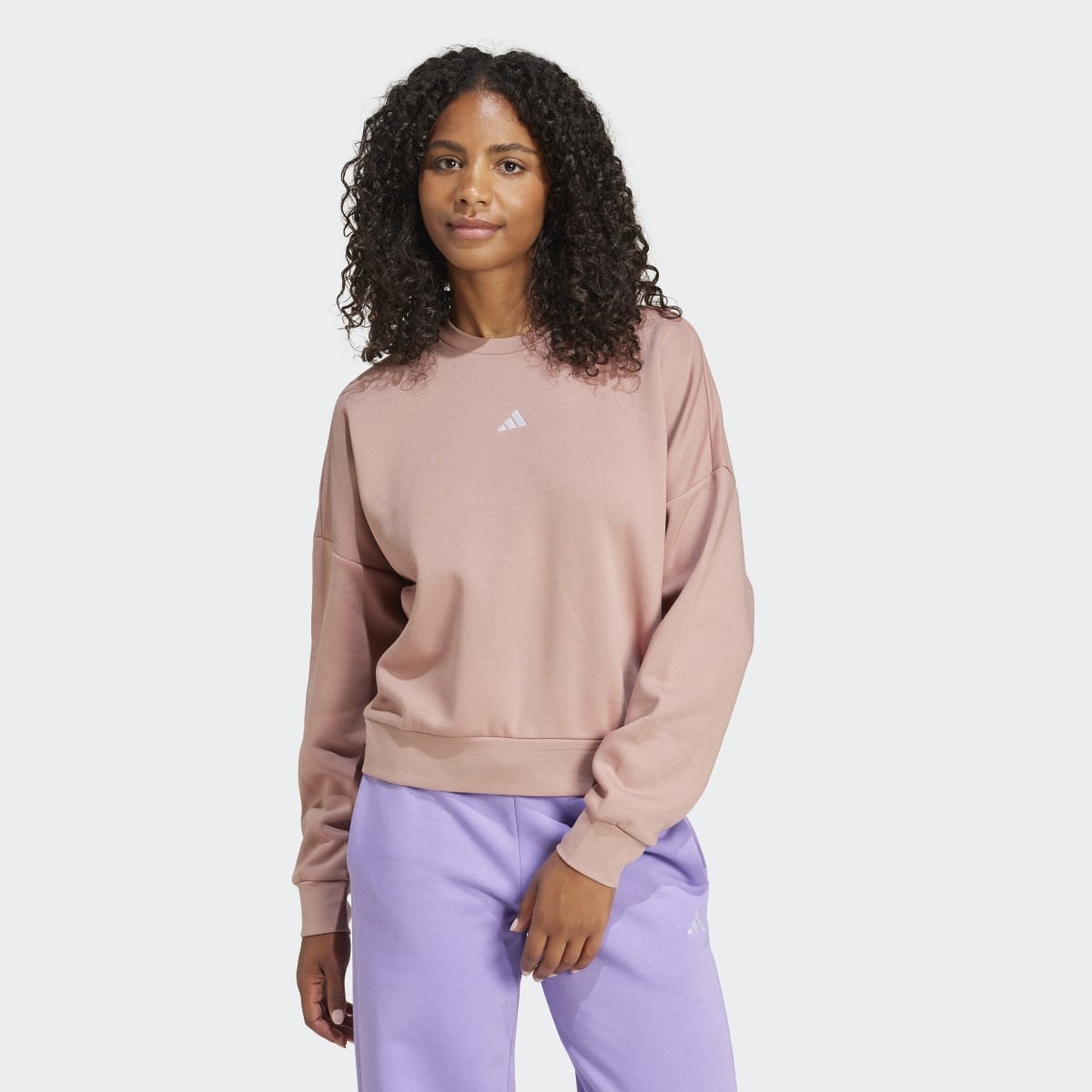 Sweatshirt de Mulher Essentials Small Logo Feelcozy Vermelho-1