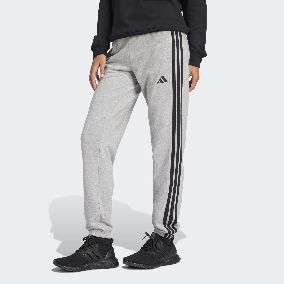 El Corte Inglés Pantalon Adidas Gris Mujer Pantalón De Mujer