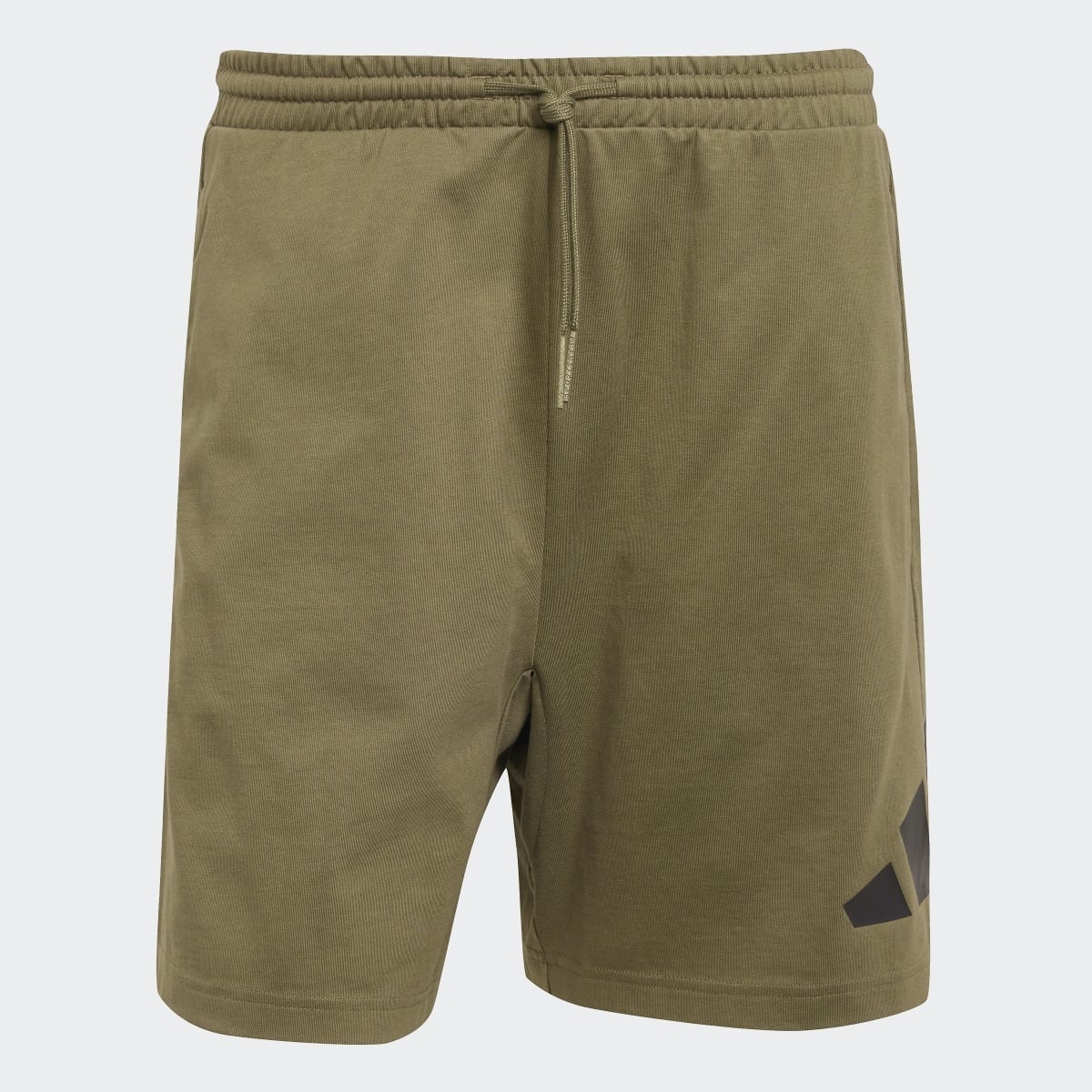 Calções de Homem Essentials Big Logo Single Jersey Verde-5