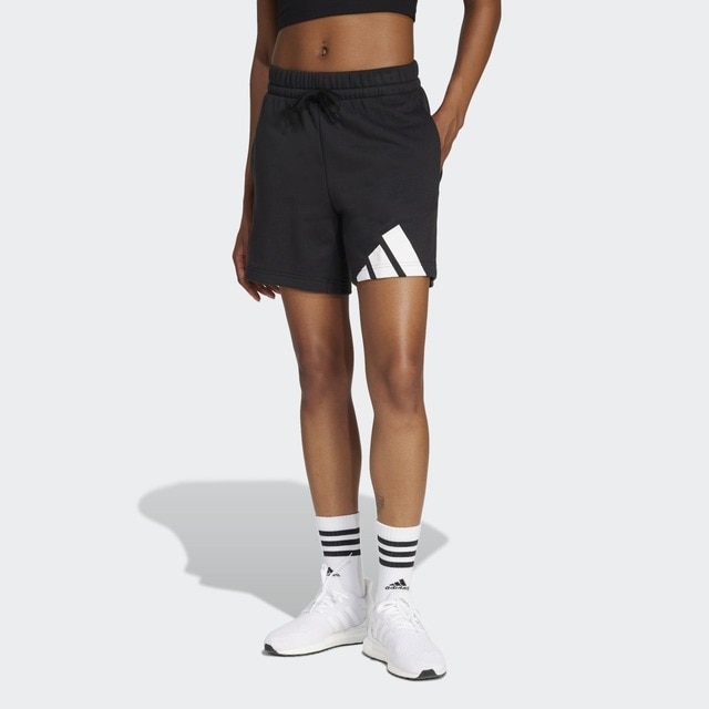 Imagen 0 de Pantalones cortos de mujer Essentials Big Logo French Terry Adidas