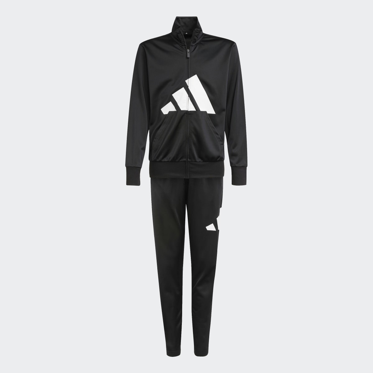 Fato de Treino de Criança Essentials Climacool Preto-5