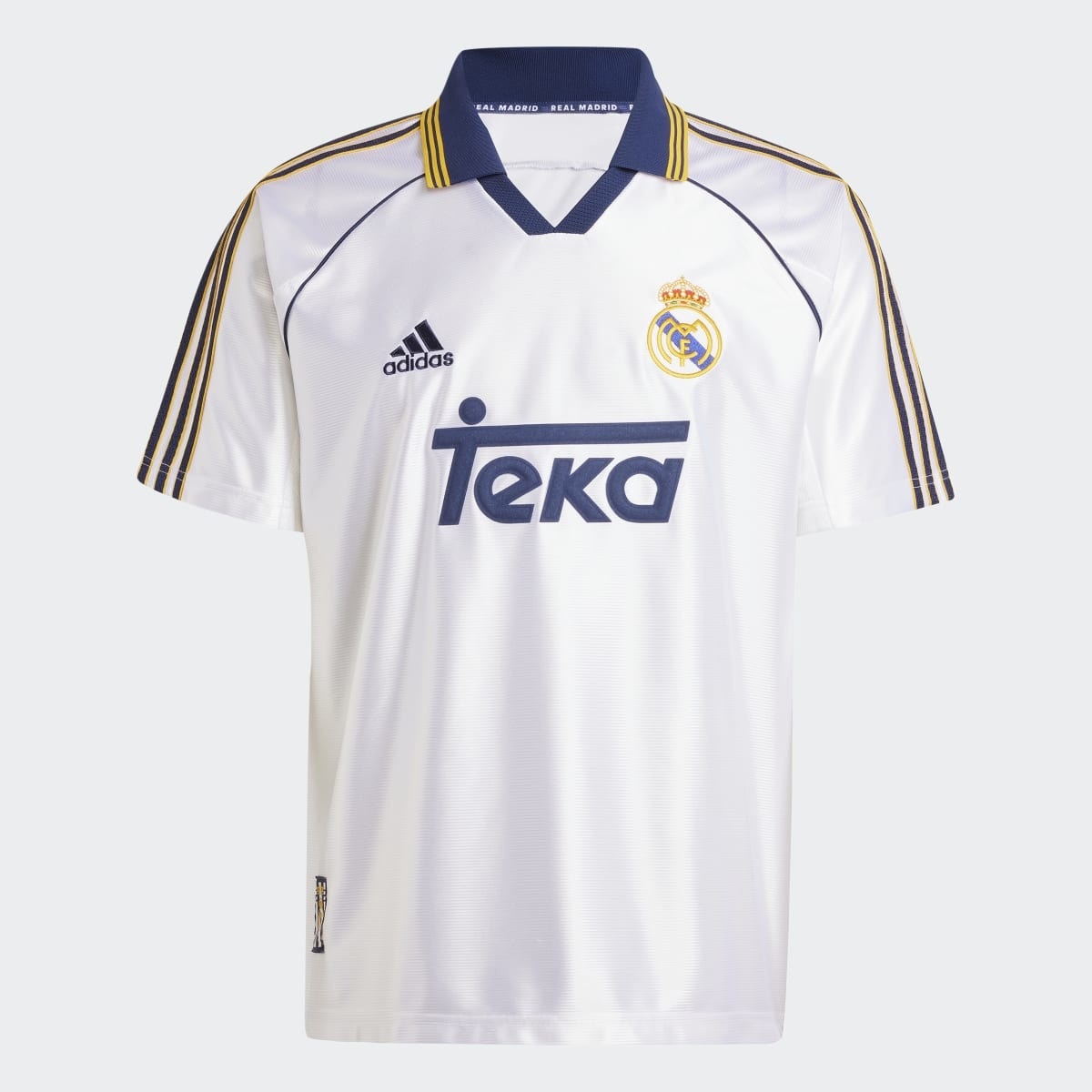 T-shirt Local de Homem Real Madrid 99/00 Branco-3