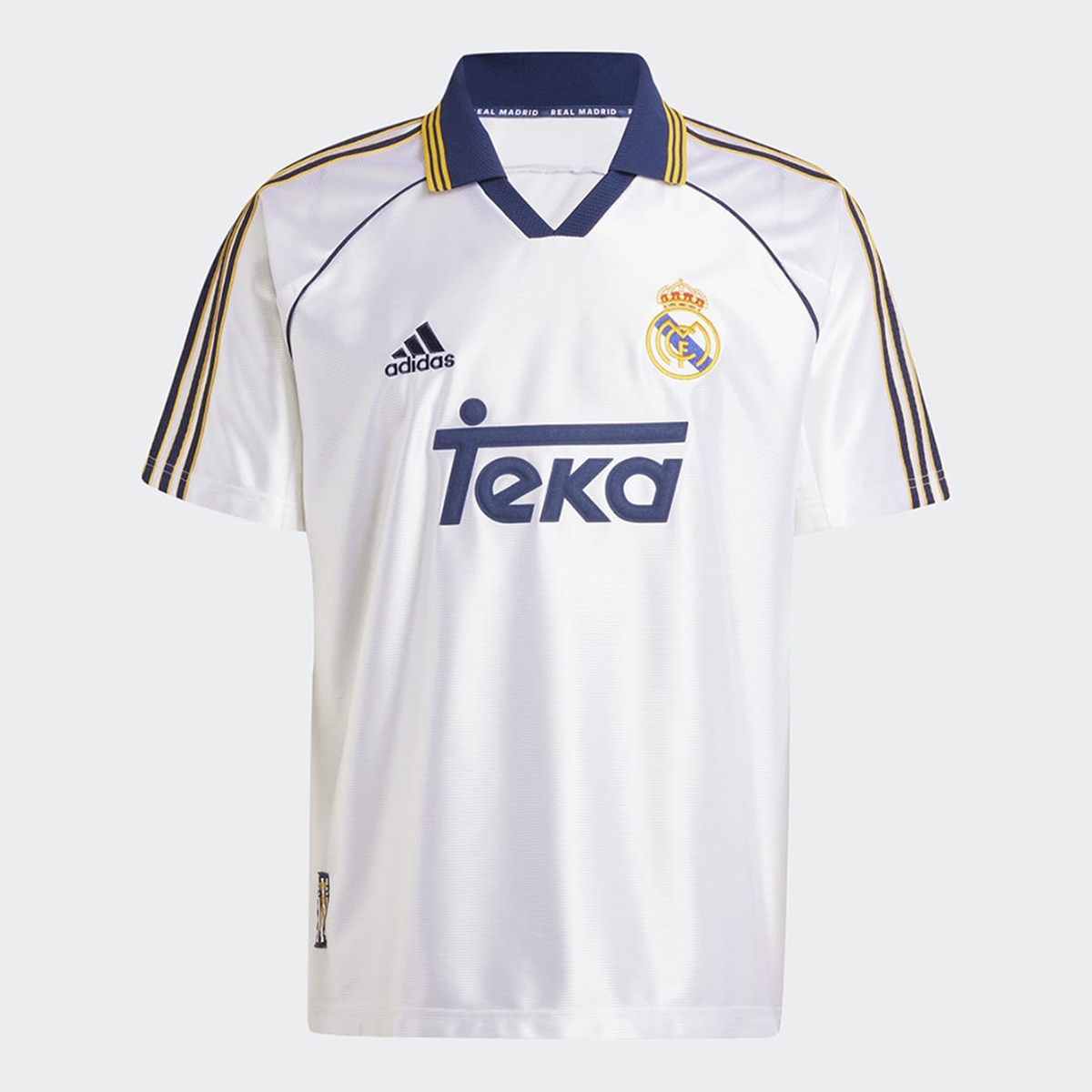 T-shirt Local de Homem Real Madrid 99/00 Branco-1