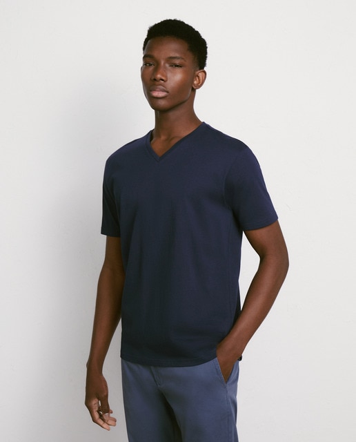 Camiseta lisa de hombre