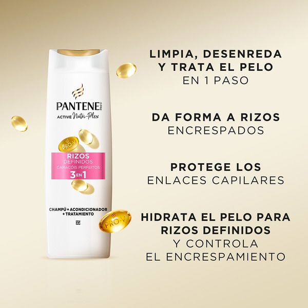 Nutri Pro-V Shampoo Weichspüler und Behandlung 3 in 1 Definierte Locken Flacon 600 ml