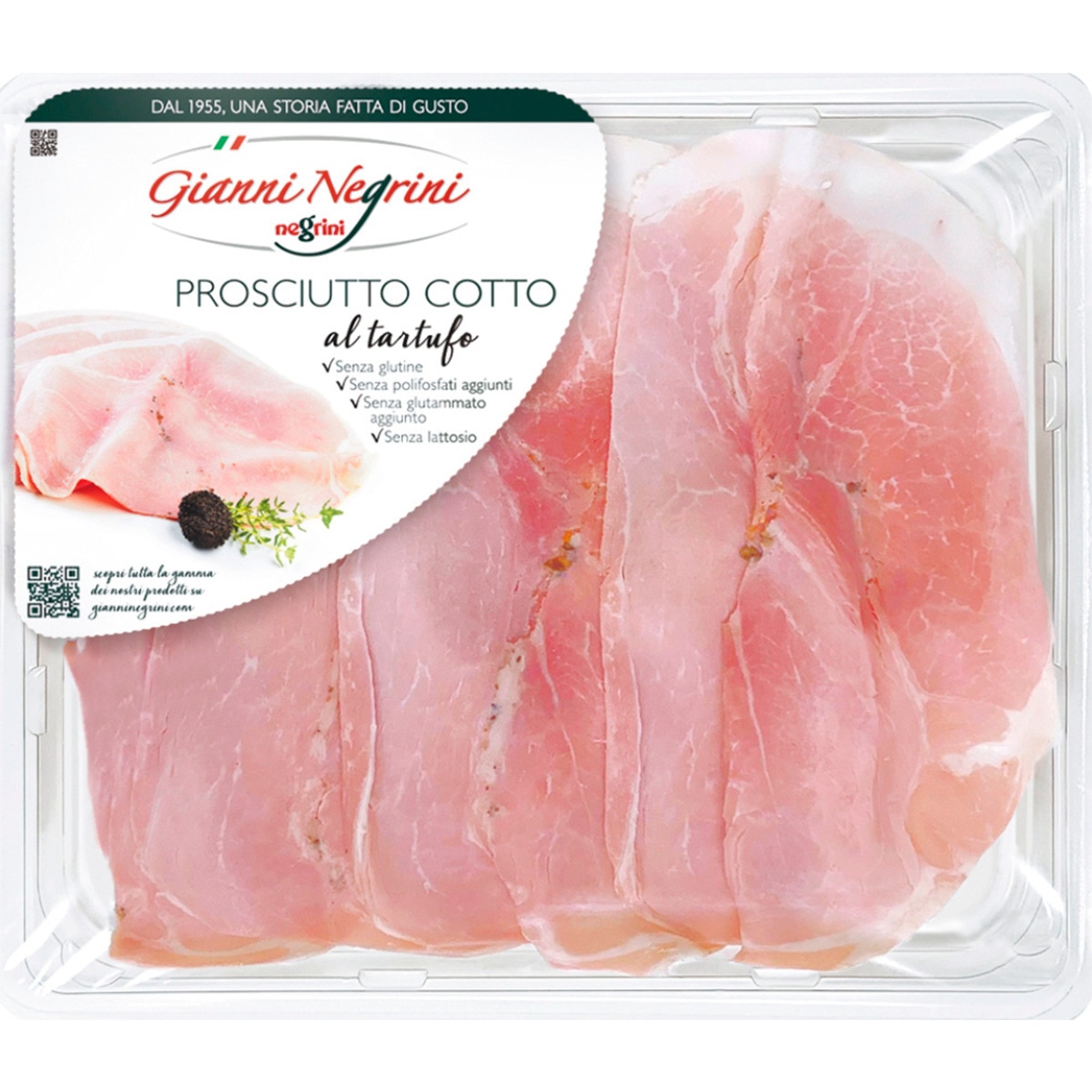 Prosciutto Cotto com Trufa em Fatias unidade 120 g