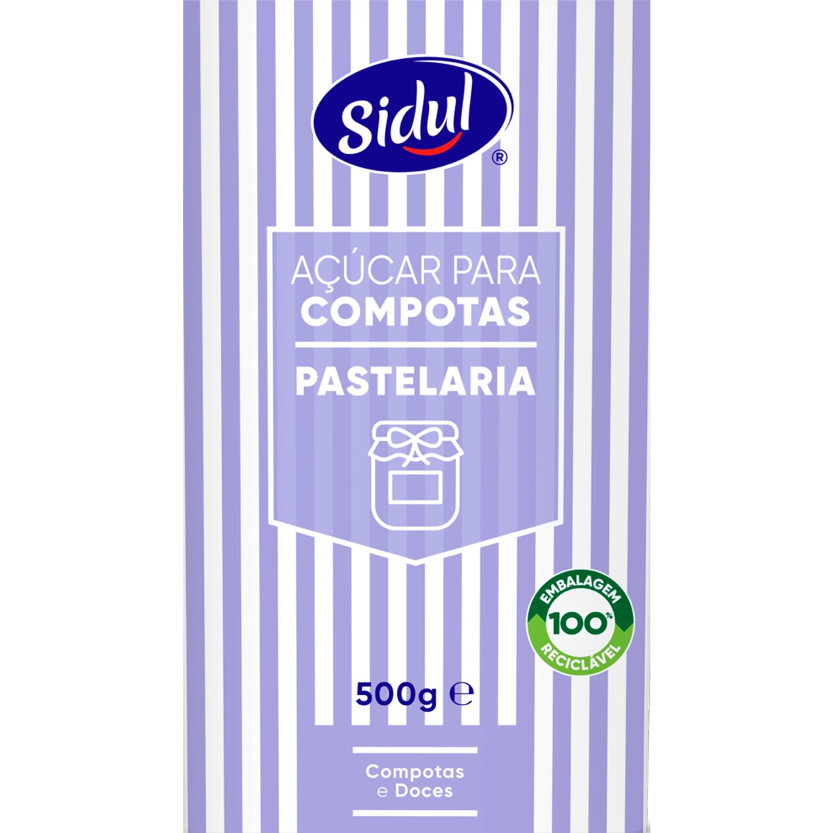 Açúcar para Compotas 12X500g embalagem 500 g