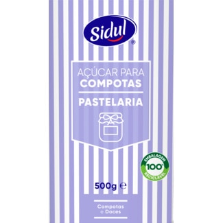 Açúcar para Compotas 12X500g embalagem 500 g - Sidul