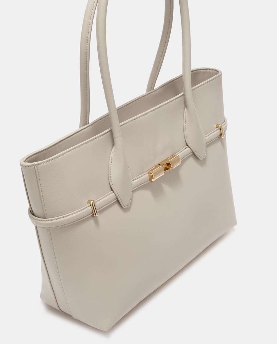 Mala Tipo Tote Goccia Branco-2