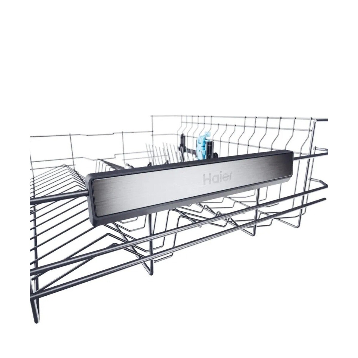 Máquina de Lavar Loiça Haier I-Pro Shine Série 7 XF 4A4M4PW de 14 Conjuntos, 3º Cesto e de 59,7 cm - Branco Branco-10