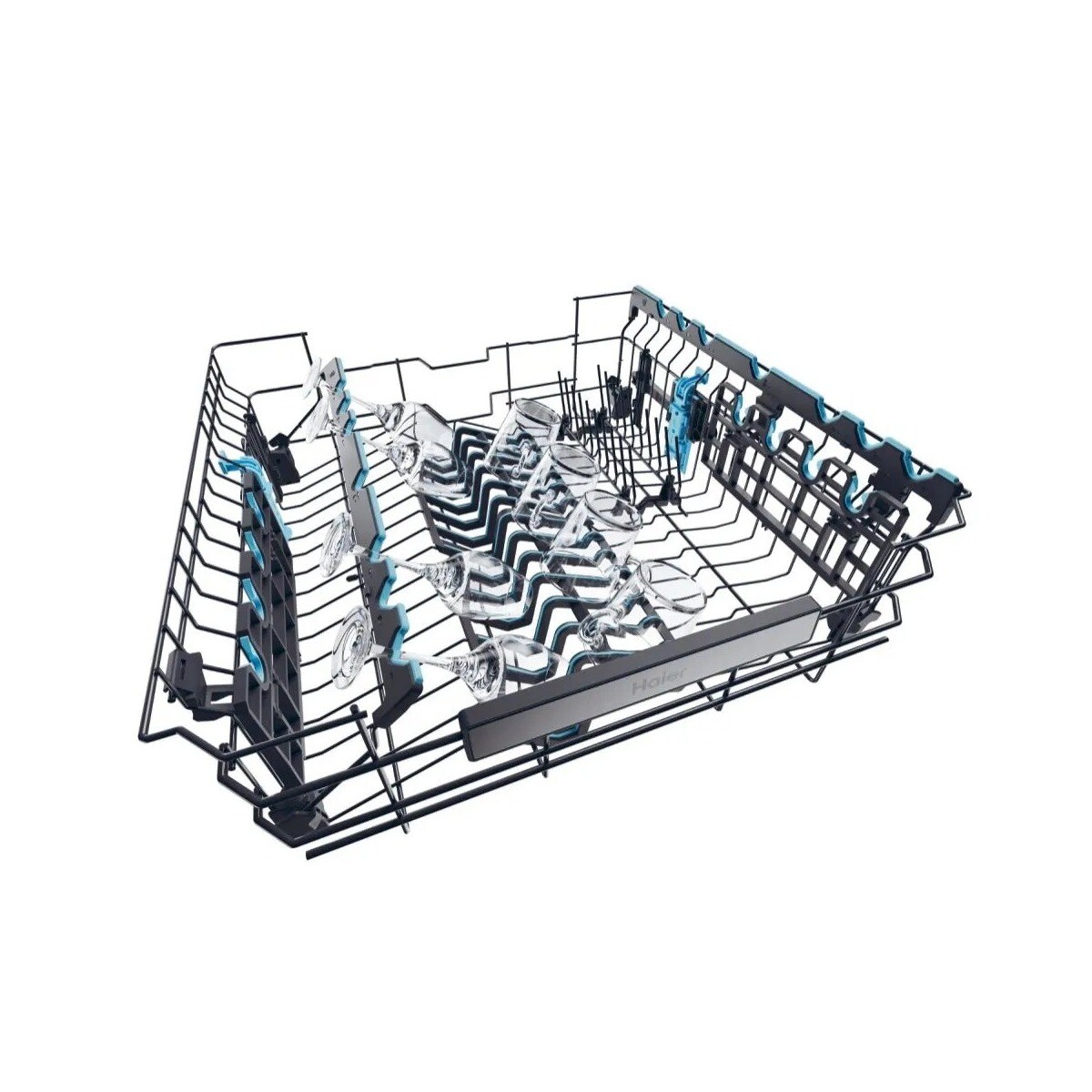 Máquina de Lavar Loiça Haier I-Pro Shine Série 7 XF 4A4M4PW de 14 Conjuntos, 3º Cesto e de 59,7 cm - Branco Branco-9