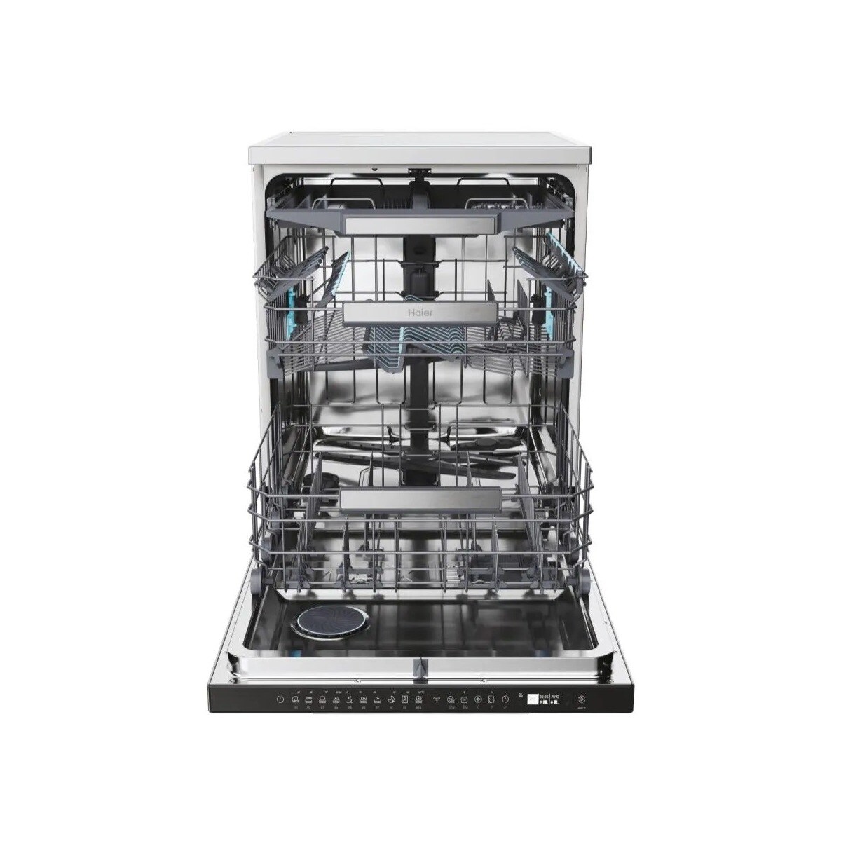 Máquina de Lavar Loiça Haier I-Pro Shine Série 5 XF 6B0M3PDX de 16 Conjuntos, 3º Cesto e de 59,7 cm - Inox Inox-4
