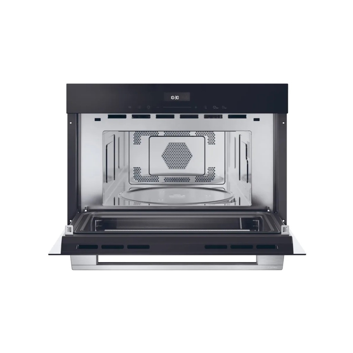Micro-ondas com Grill Encastrável Haier H38DMWID26NX de 34 Litros - Preto e Inox Preto / Inox-2