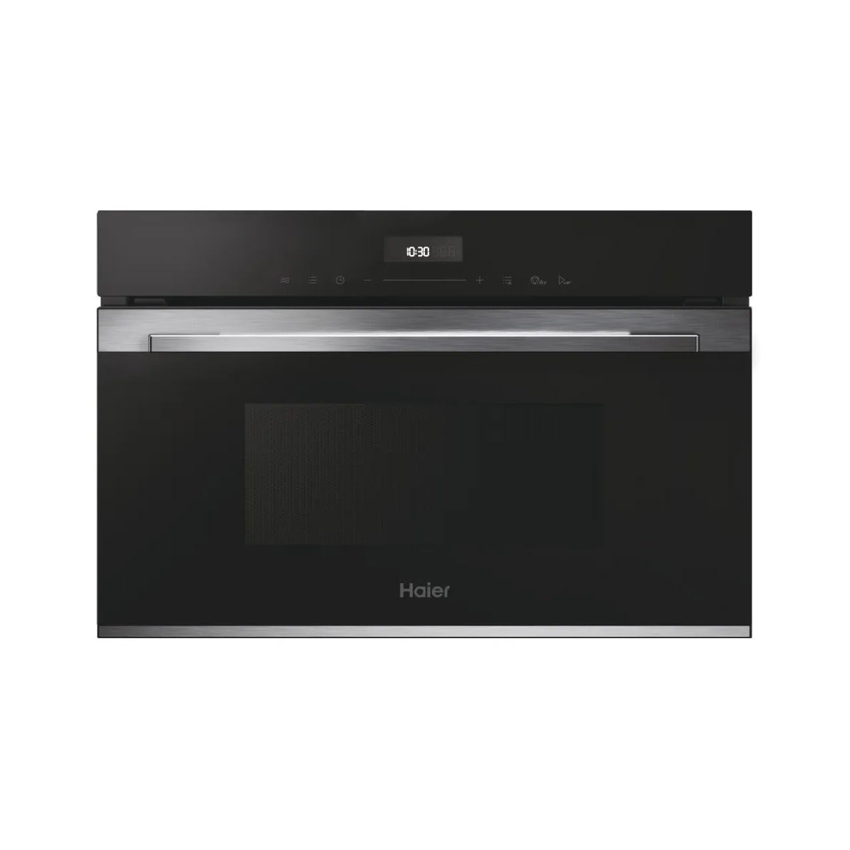 Micro-ondas com Grill Encastrável Haier H38DMWID26NX de 34 Litros - Preto e Inox Preto / Inox-1