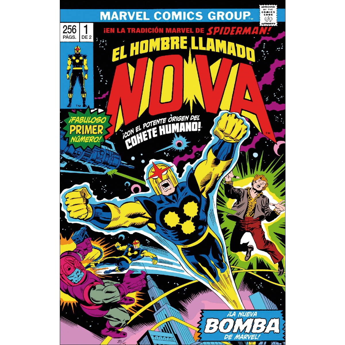 Imagen 1 de Marvel limited edition tpb nova. el cohete humano 1 de 2  (Tapa blanda)