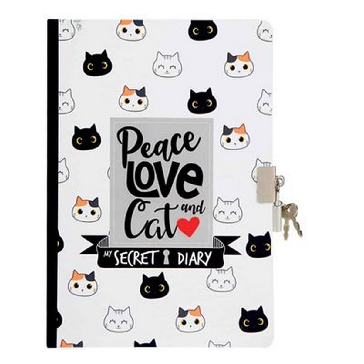 Diário com Cadeado I Total Cat Xl1899 1