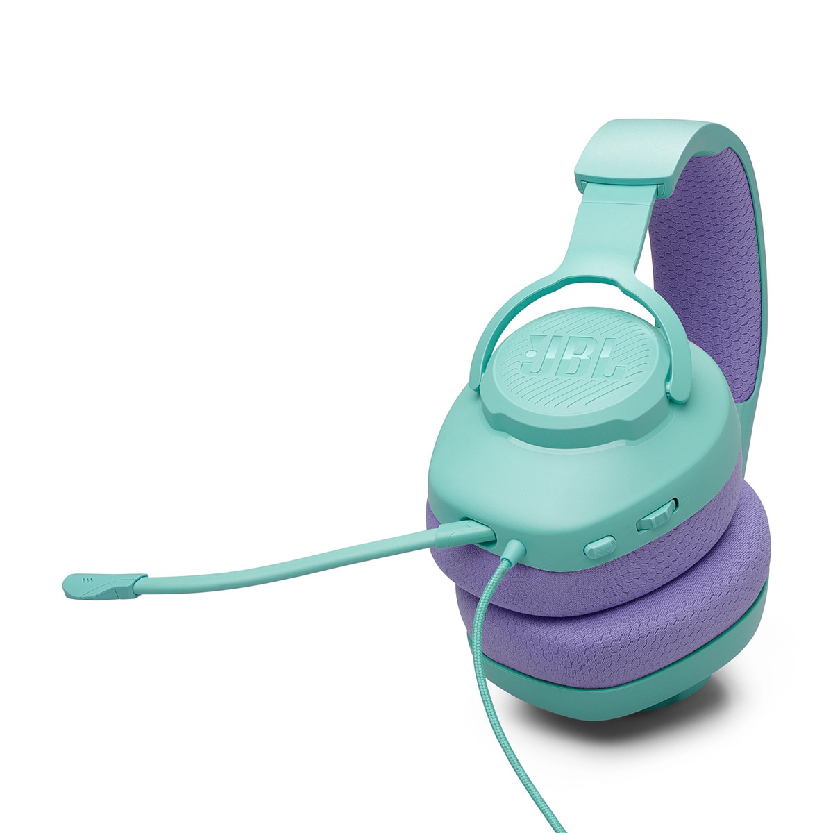 Auriculares Gaming con micrófono JBL Quantum 100 M2 Cian-3