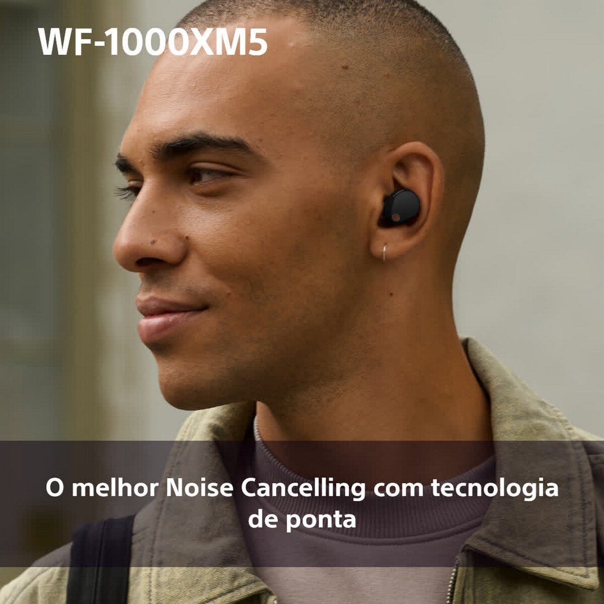 Auriculares True Wireless Sony WF-1000XM5 com Cancelamento de Ruído Preto-4