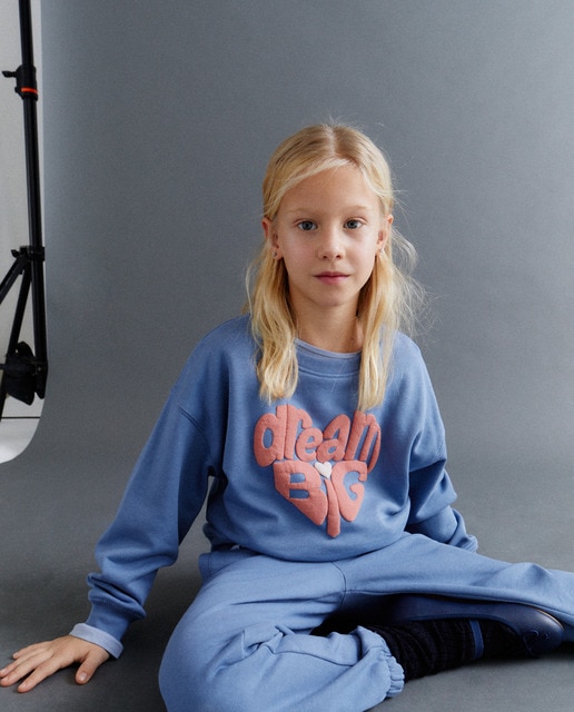 Imagem 0 de Sweatshirt com Estampado Posicional