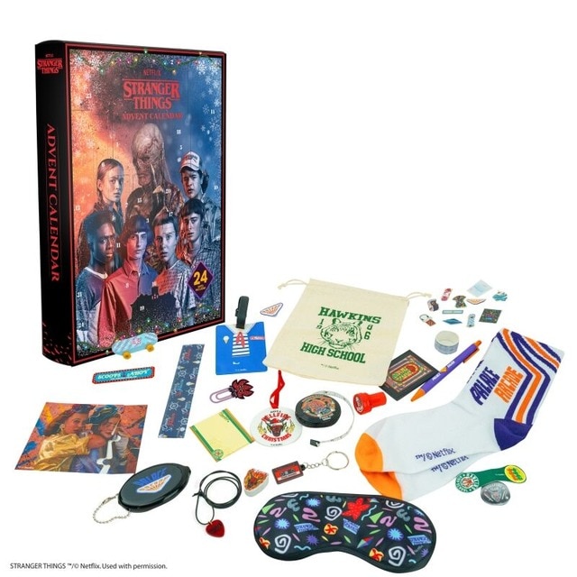 Calendario de advento Stranger Things 24 peças 2