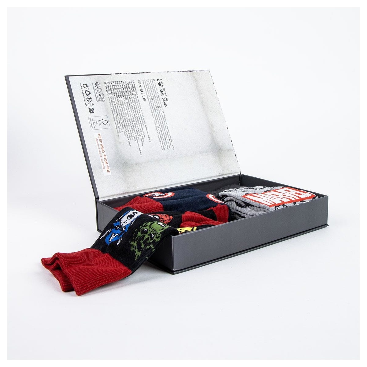 Pack de 3 Pares de Meias Marvel Heroes 6