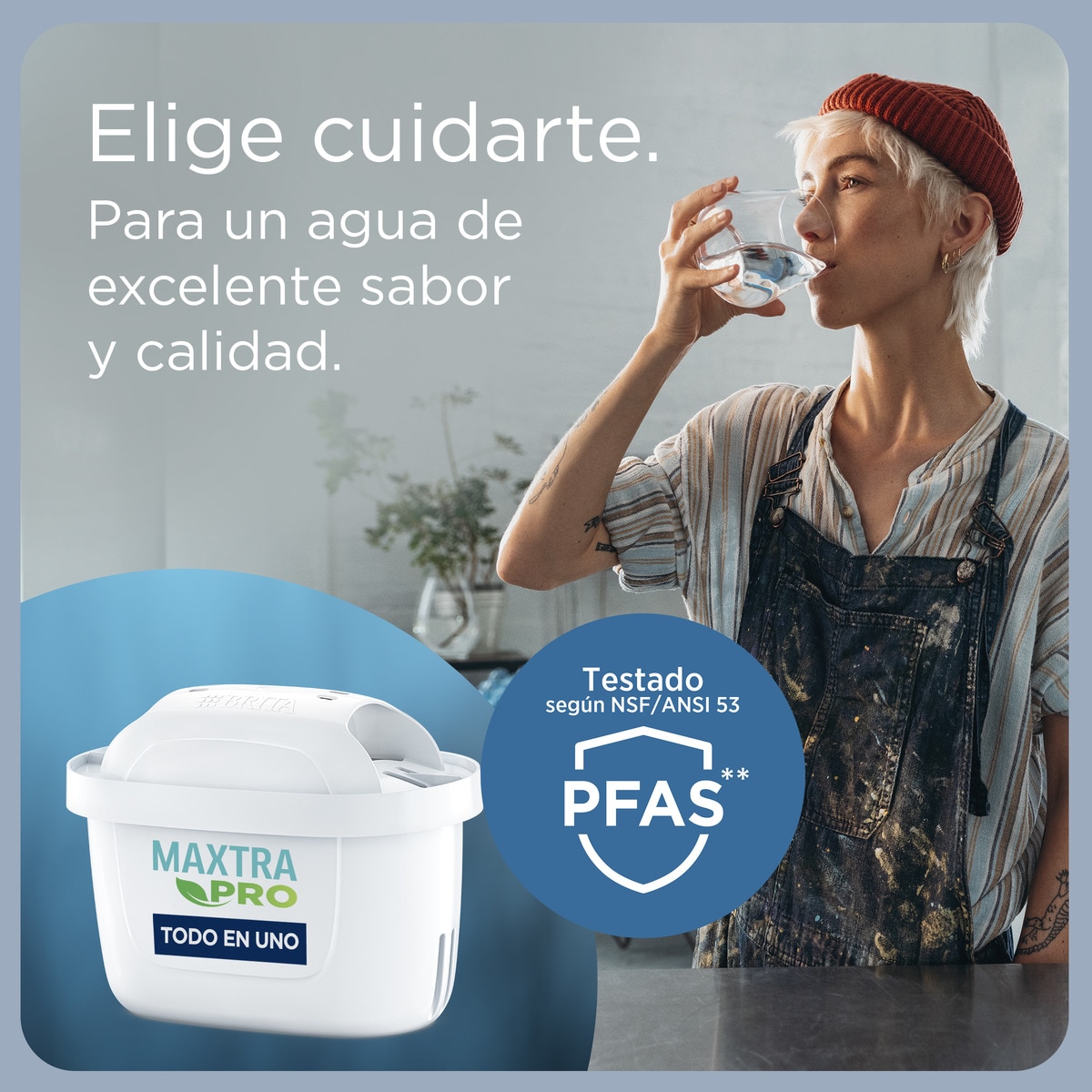 Pack de 6 Filtros de Água Maxtra Pro Pure Performance Branco-2