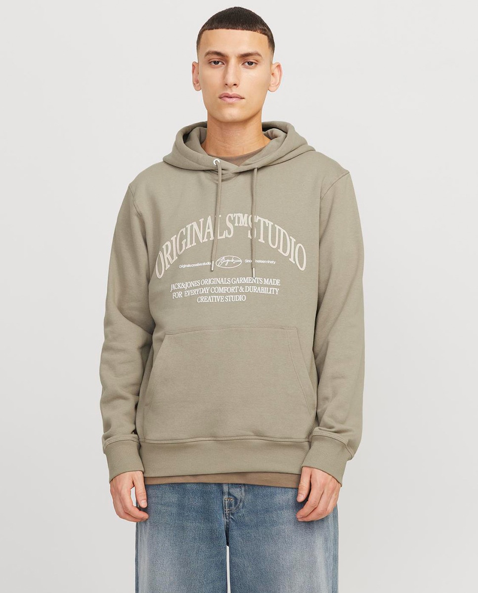 Moda El Corte Ingles Sudaderas Jack And Jones Sudadera Con Capucha