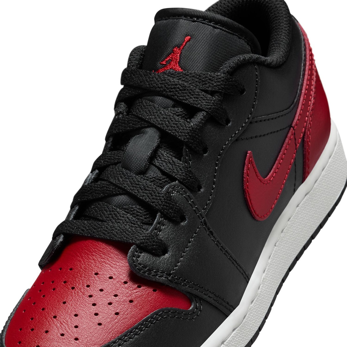 Sapatilhas de Basquetebol de Criança Air Jordan 1 Low Preto / Vermelho-7