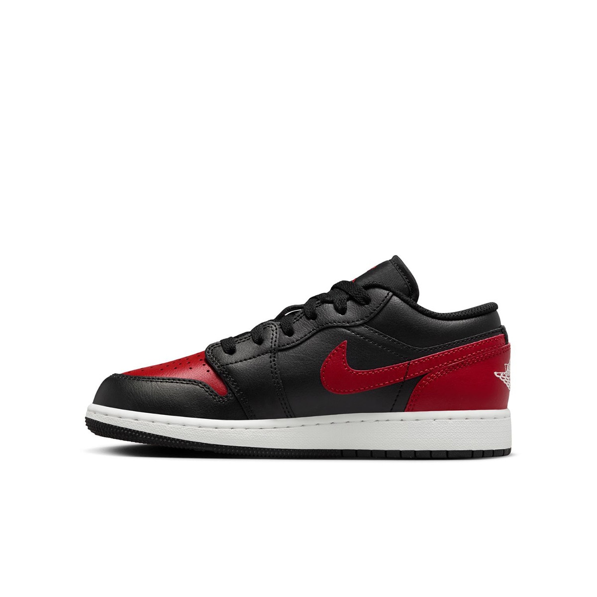 Sapatilhas de Basquetebol de Criança Air Jordan 1 Low Preto / Vermelho-4