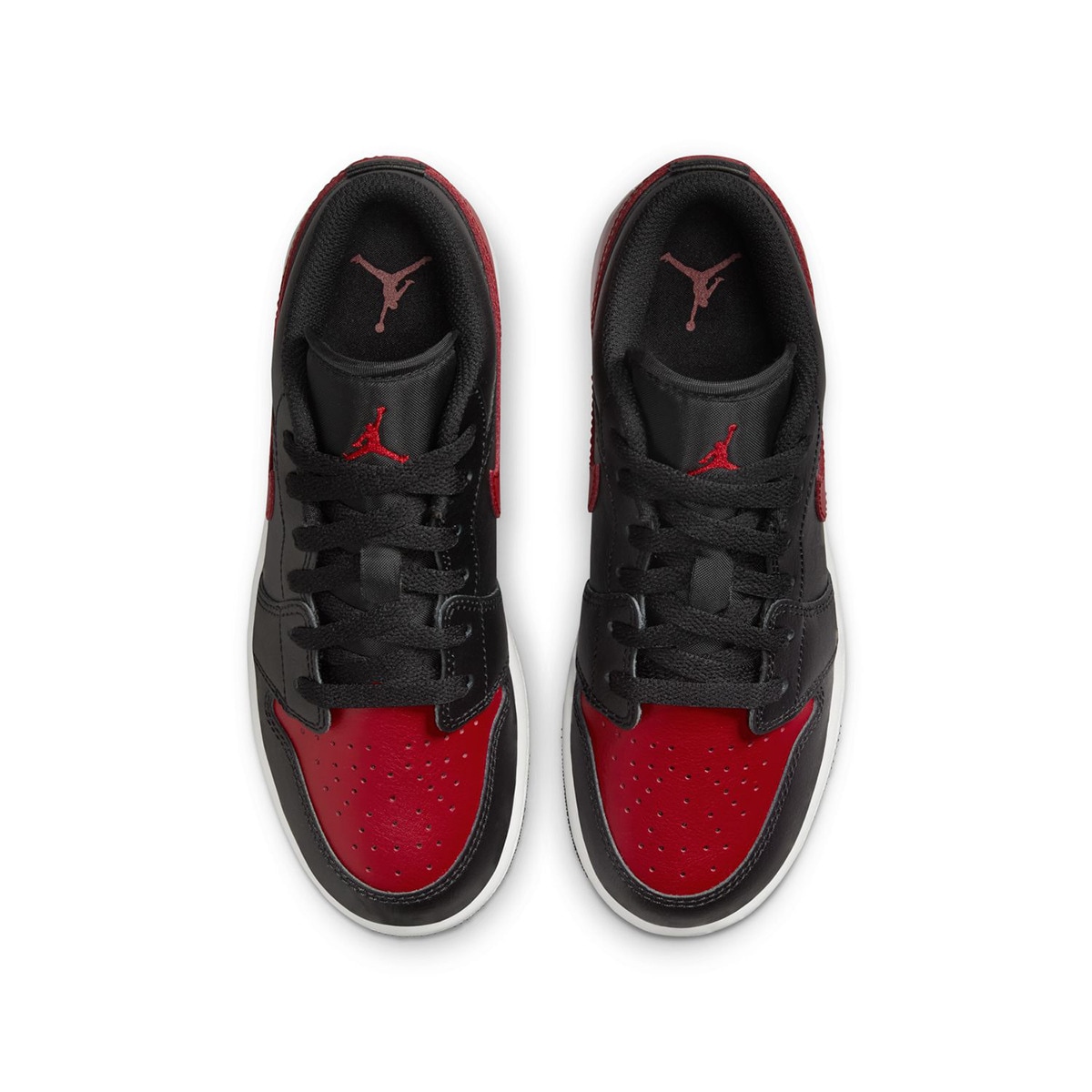 Sapatilhas de Basquetebol de Criança Air Jordan 1 Low Preto / Vermelho-3