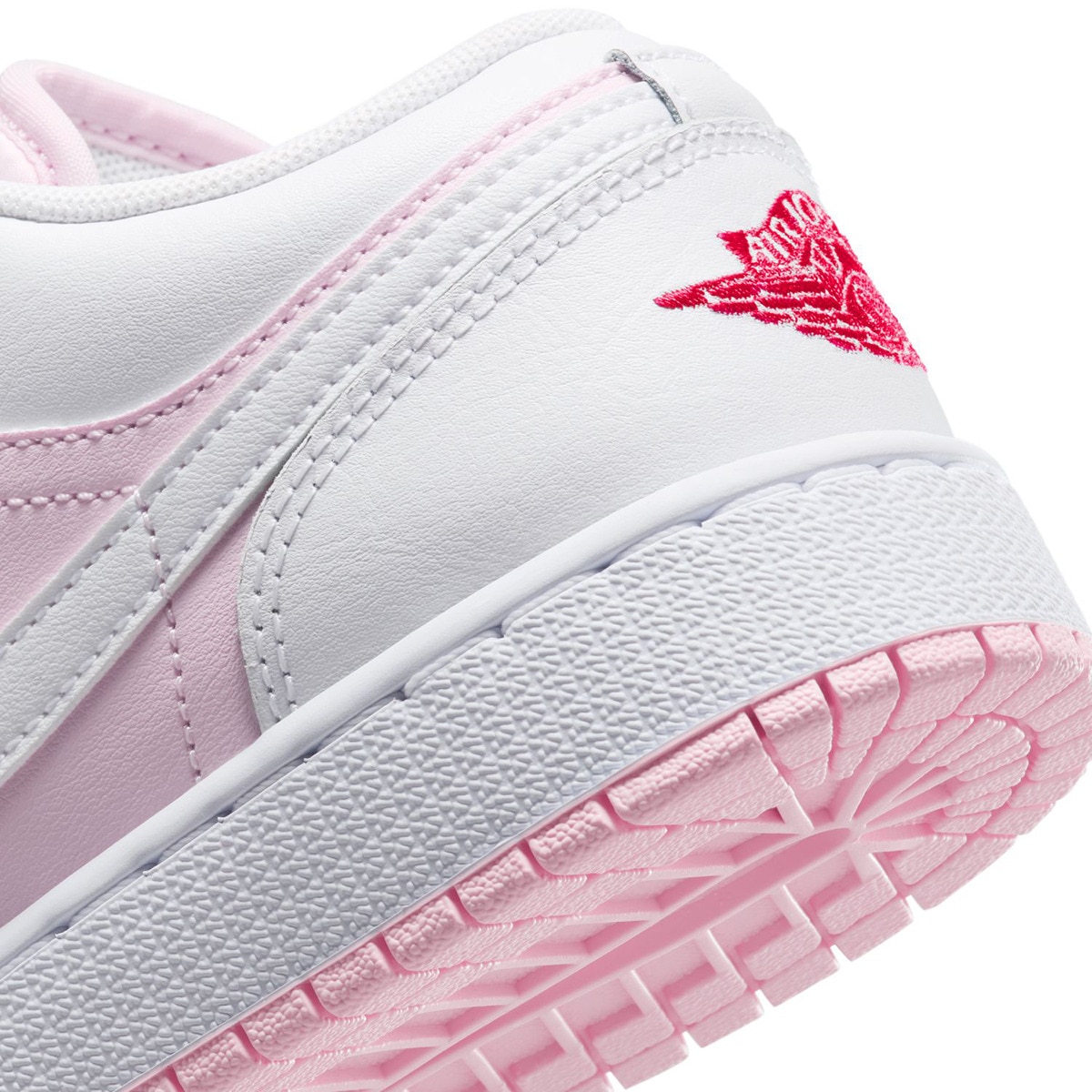 Sapatilhas de Basquetebol de Criança Air Jordan 1 Low Rosa / Branco-8