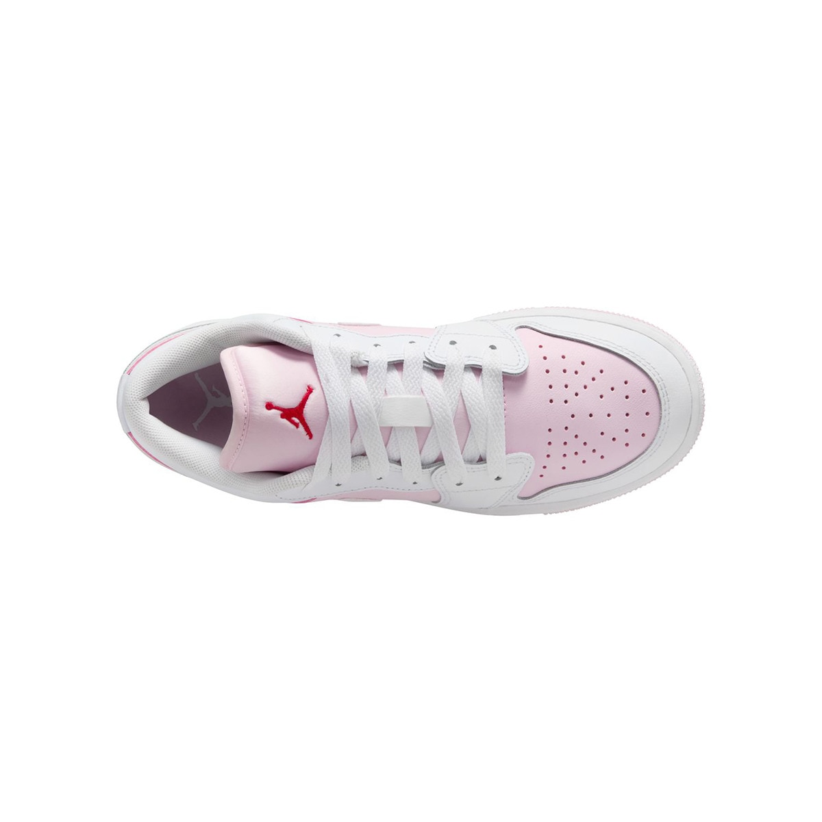 Sapatilhas de Basquetebol de Criança Air Jordan 1 Low Rosa / Branco-6
