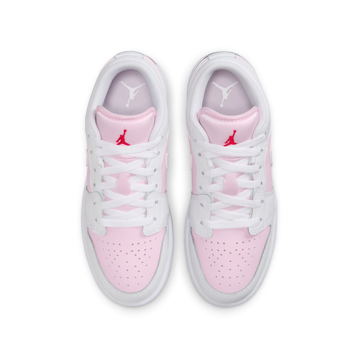 Sapatilhas de Basquetebol de Criança Air Jordan 1 Low Rosa / Branco-3