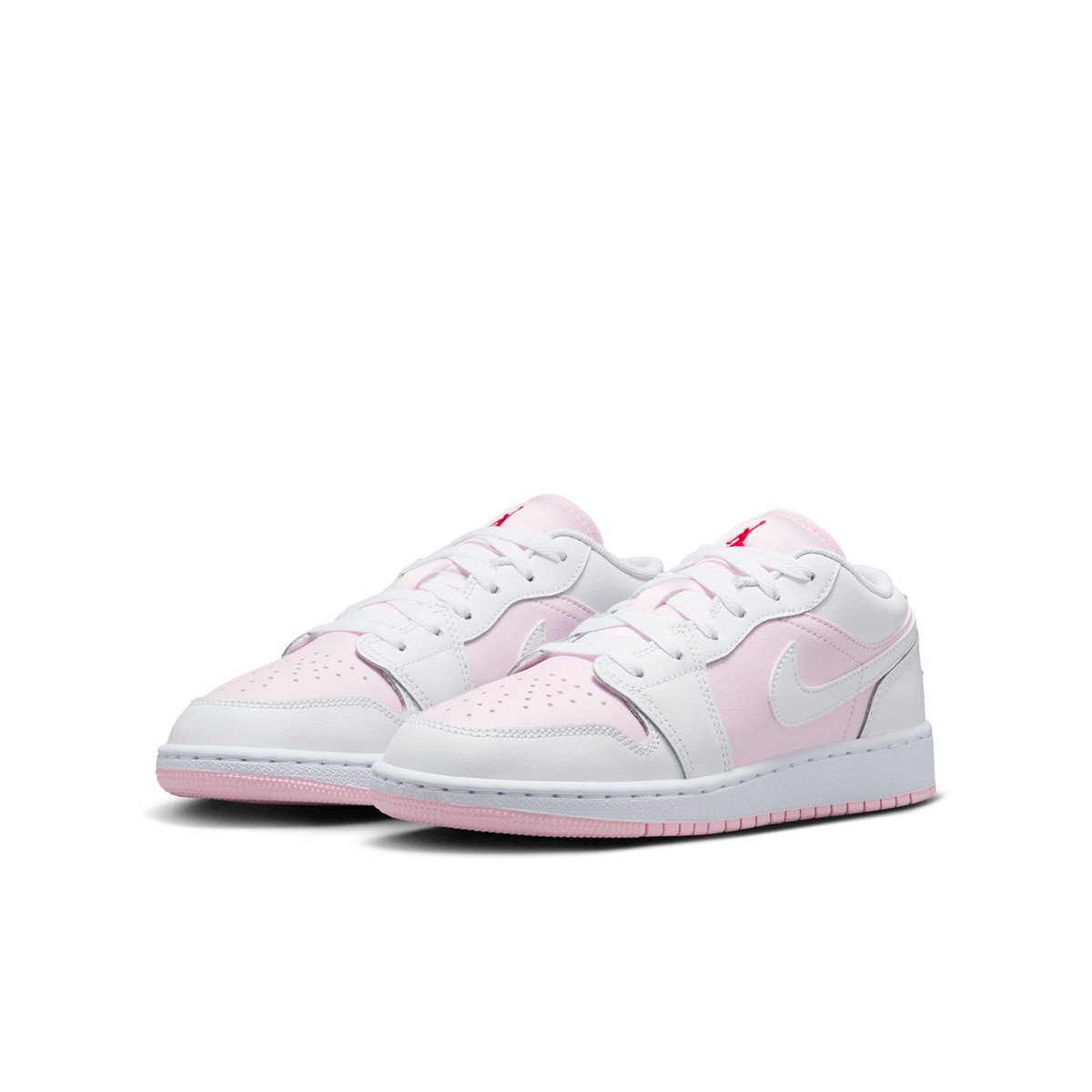 Sapatilhas de Basquetebol de Criança Air Jordan 1 Low Rosa / Branco-2