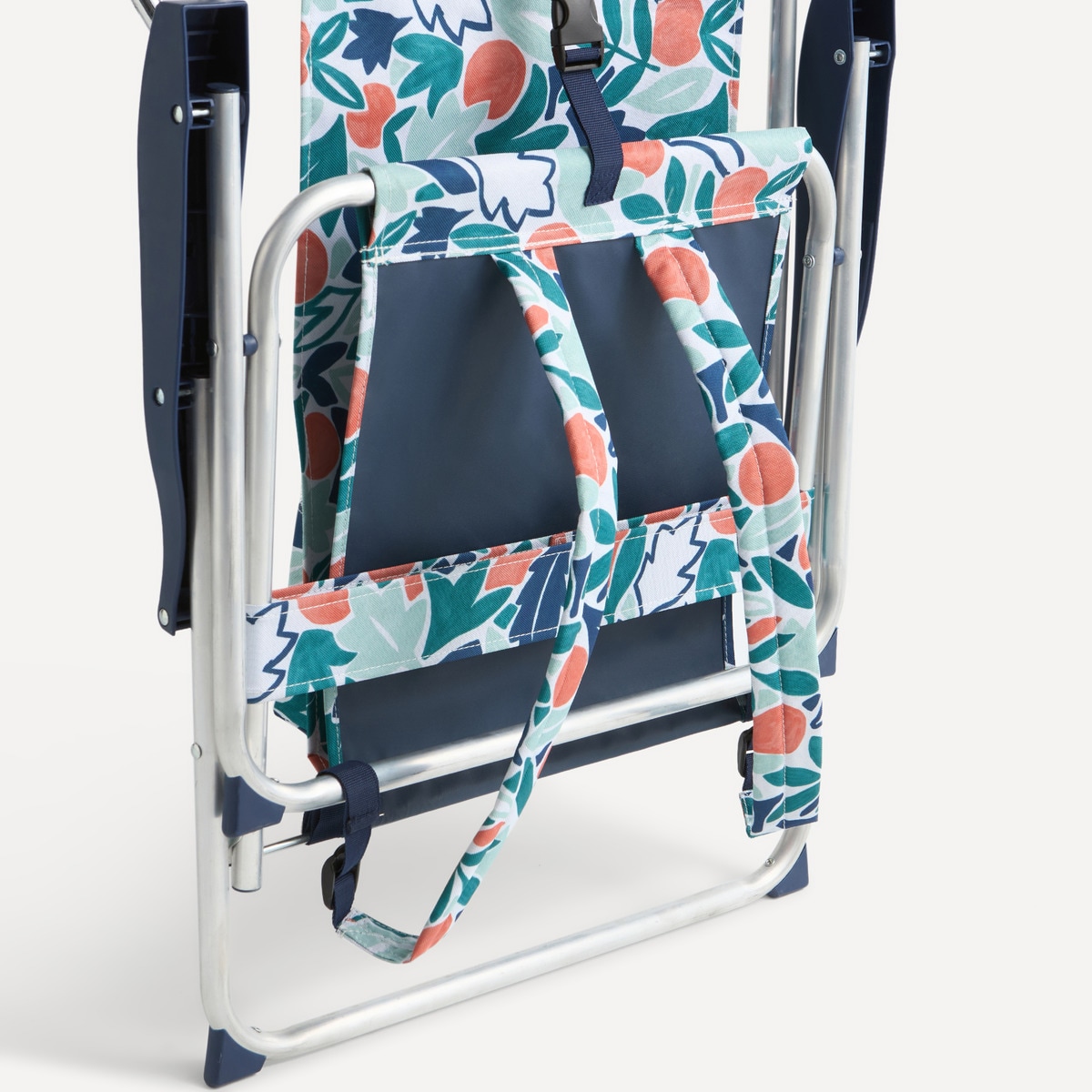Cadeira Tipo Mochila Dobrável Leili Campo e Praia Multicolor-6