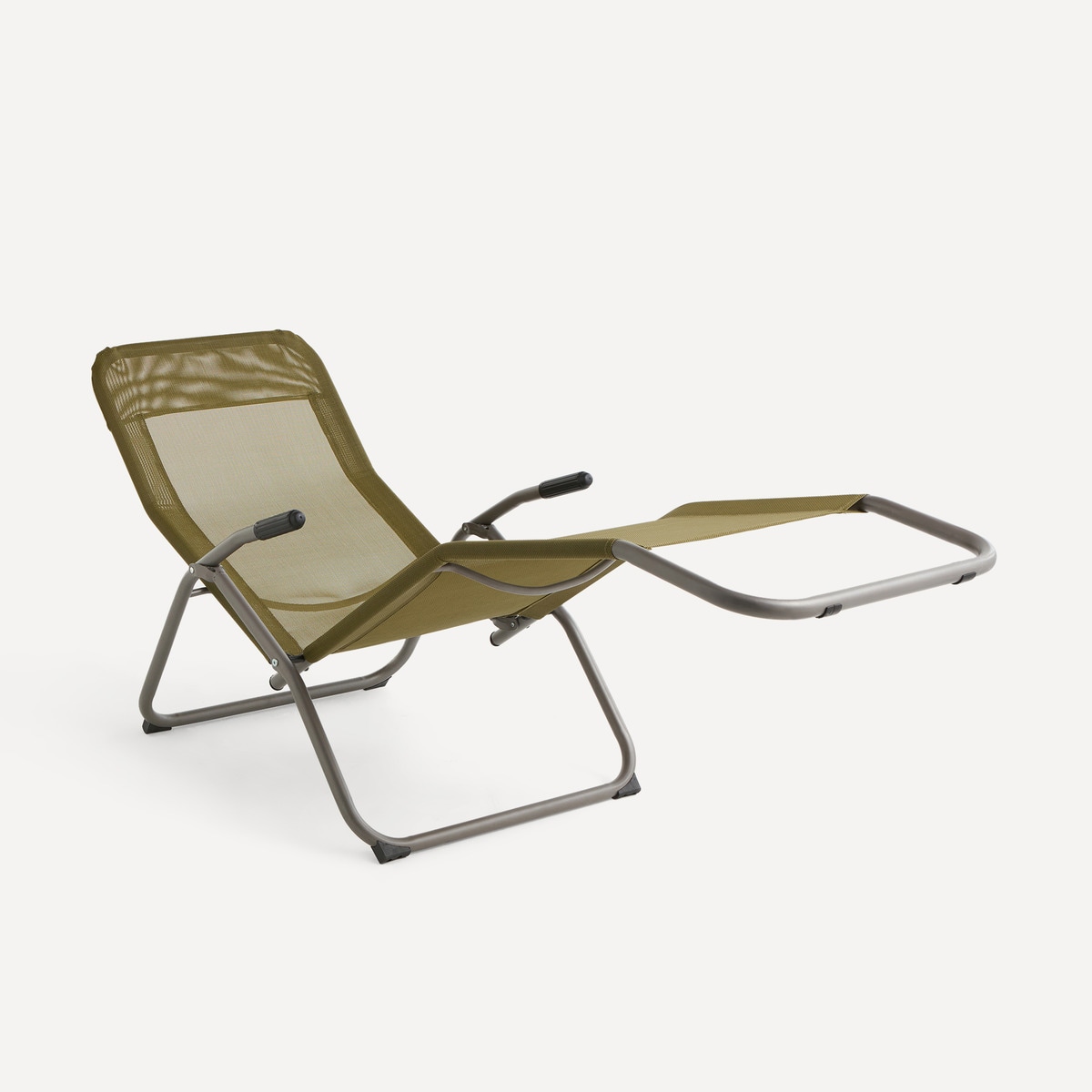Tumbona plegable Ayllon Basics El Corte Inglés Caqui-4