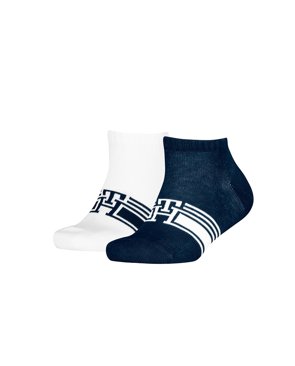 Meias pelo Tornozelo Infantis - Conforto e Durabilidade (Pack de 2 Pares) Multicolor-1