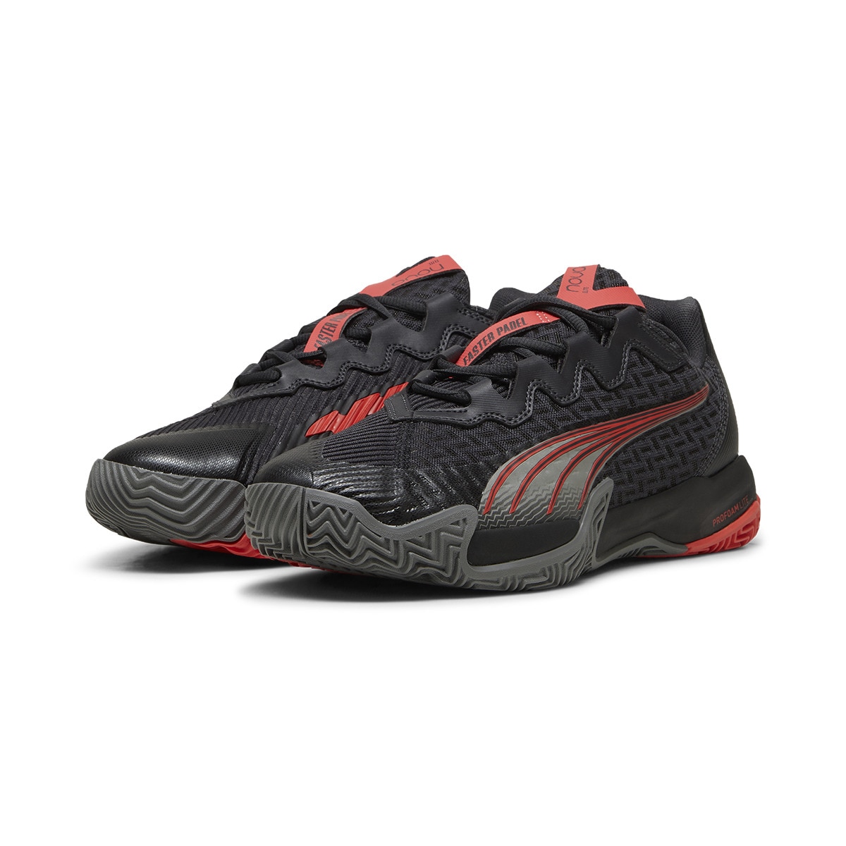 Sapatilhas de Padel Nova Elite Preto / Vermelho-2
