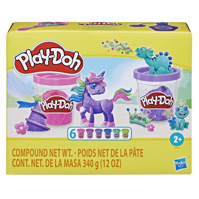 Imagem 0 de Brinquedo criativo Play-Doh Hasbro, coleção brilhante