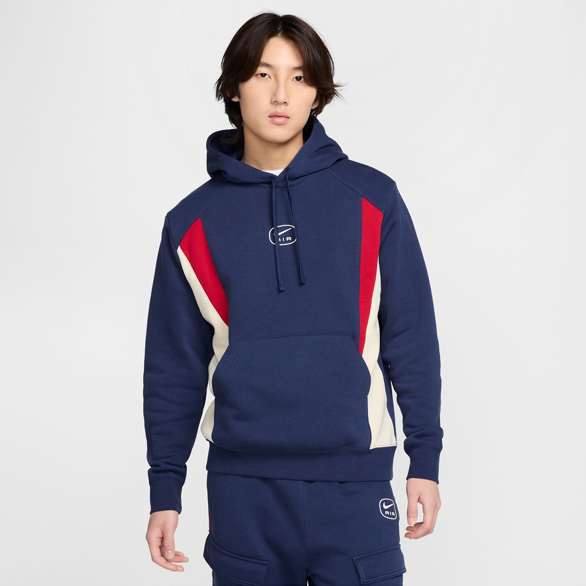Sweatshirt de homem Air Nike Azul-marinho-1