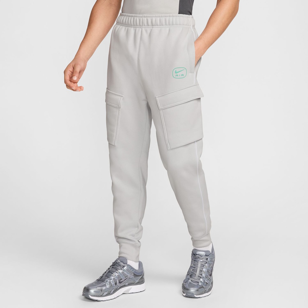 Calças de homem Air Nike Cinzento-claro-1