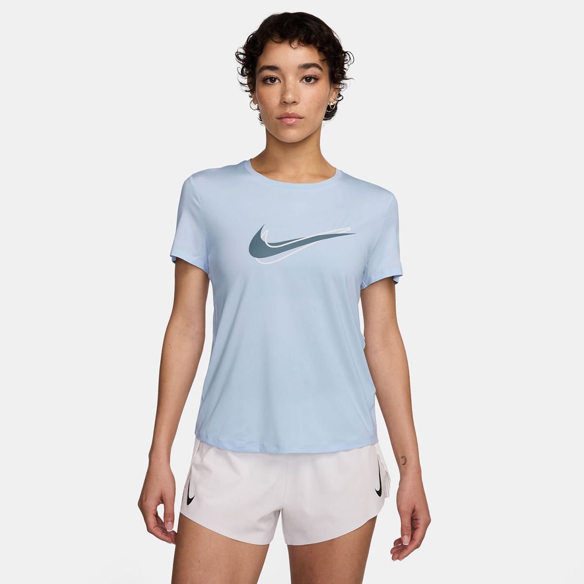 T-shirt de Mulher One Swoosh Azul-1