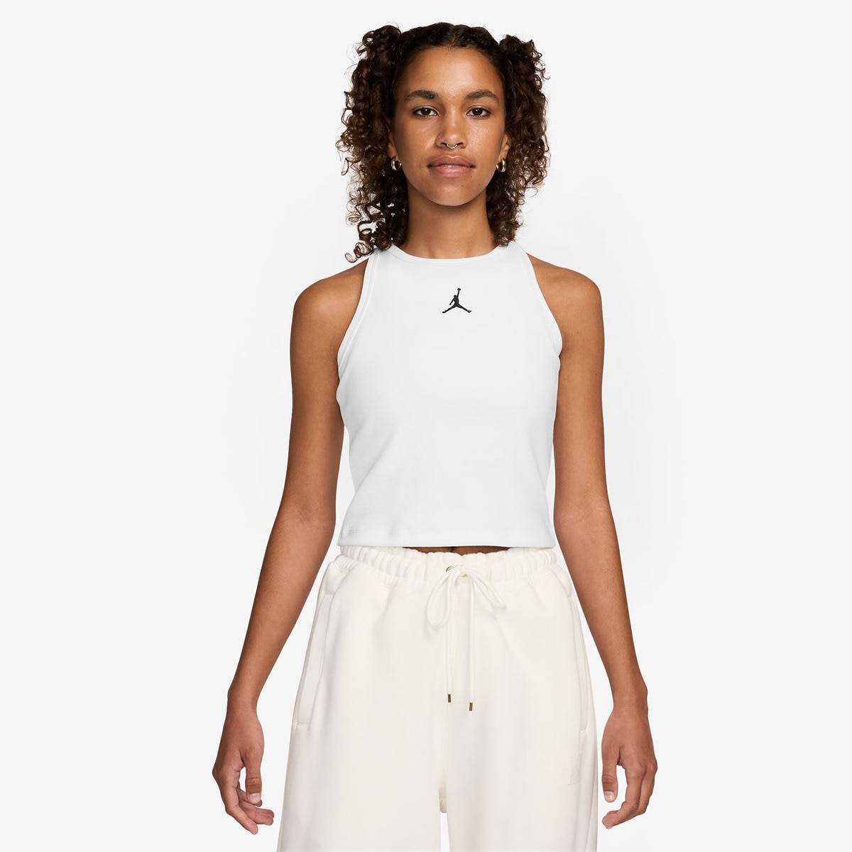 T-shirt de Mulher Essentials Tank Branco-1