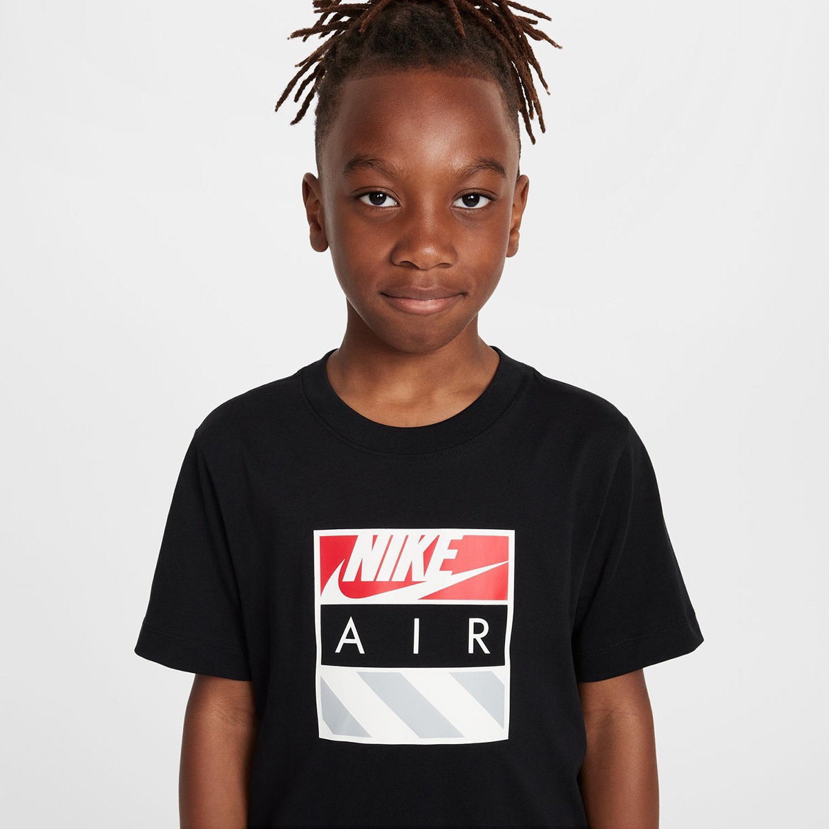 T-shirt de menino Air Nike Preto-3