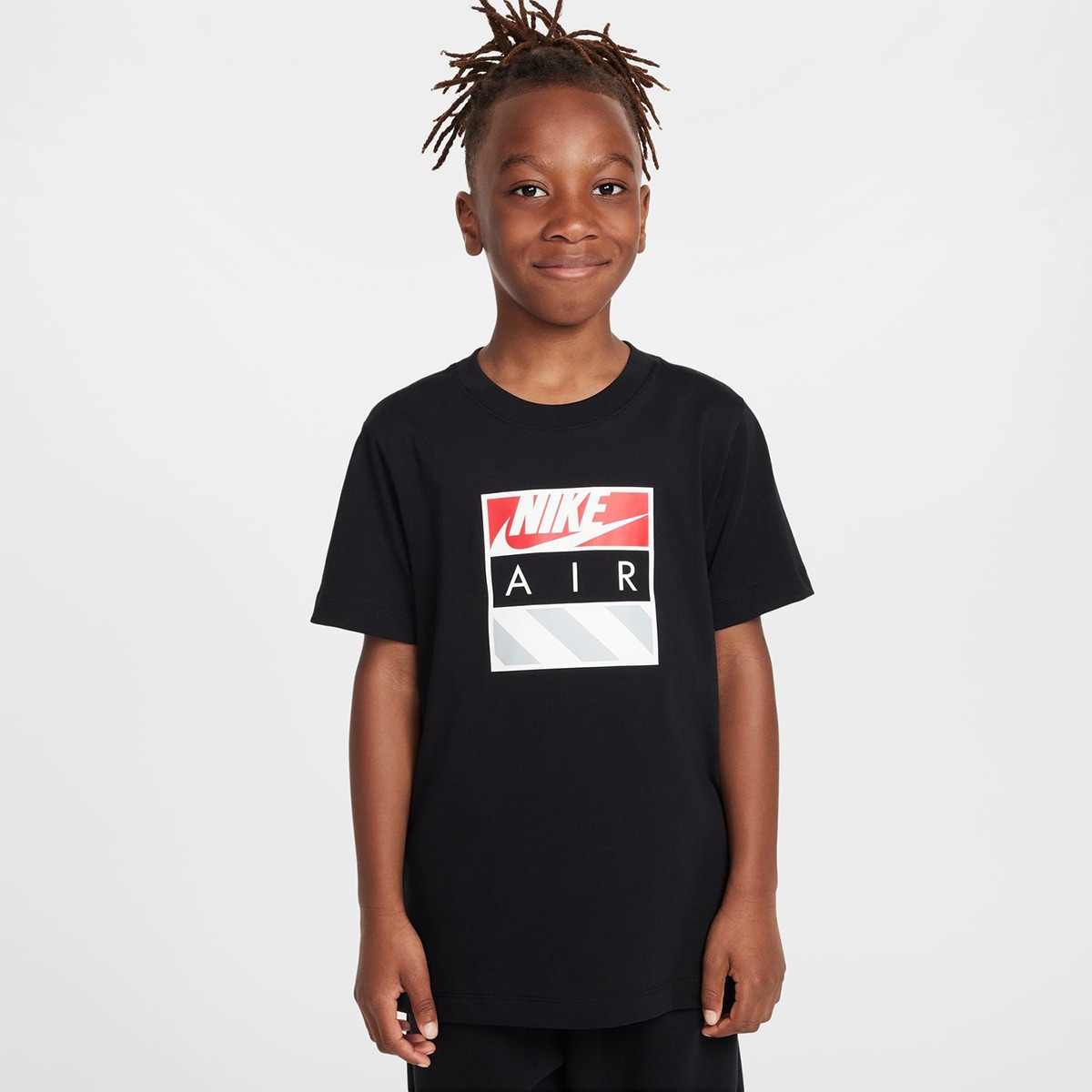 T-shirt de menino Air Nike Preto-1