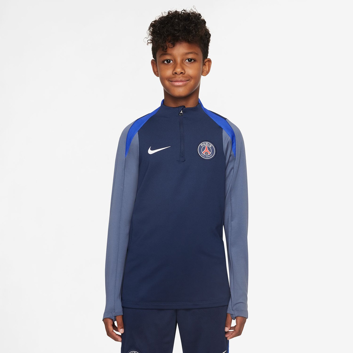 T-shirt de Homem Paris Saint-Germain PSG Strike Azul-marinho-1