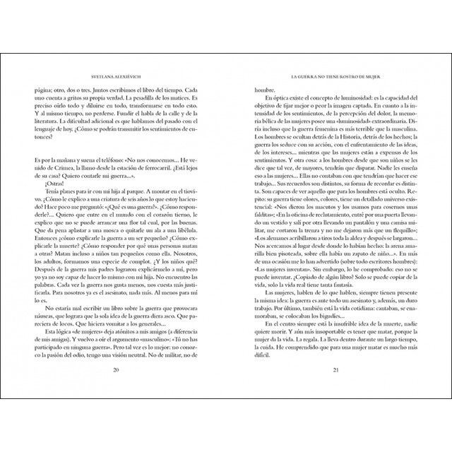 La Guerra No Tiene Rostro De Mujer Historia Debate El Corte Inglés